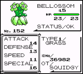 Bellossom More info